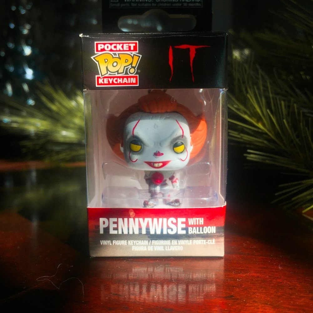 Funko POP! Pennywise from “IT” Keychain